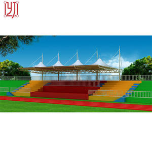 Estructura de Membrana Arquitectónica para Gradas de Gimnasio, Techo de Tela Tensada, Ingeniería de Cubiertas - Product Image 3