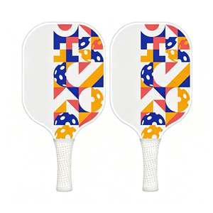 Raquettes de pickleball en fibre de verre pour intérieur et extérieur, idéales pour les débutants, épaisseur 16 mm, légères, avec balles et sac - Product Image 5