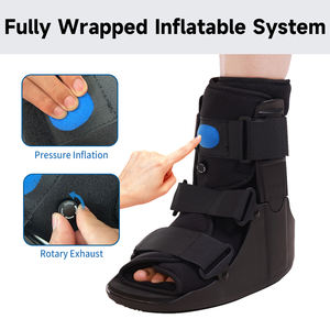 Sepatu berjalan penjepit pergelangan kaki dewasa, sepatu bot Tendon gaya tinggi dan rendah, sepatu rehabilitasi penjepit pergelangan kaki - Product Image 3