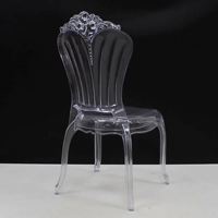 Chaises de banquet empilables de luxe abordables et durables pour mariages, événements, hôtels et salons - Chaises d'appoint transparentes, best-seller