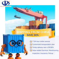 Servicio de Transporte de Carga Versátil de China a EE. UU. (Nueva York, Los Ángeles, Norfolk, Miami), Servicio de Transporte Marítimo Competitivo en Contenedores de 20GP y 40HQ