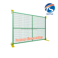 Canada <strong>Best</strong> Price Portable <strong>Temporary</strong> Outdoor <strong>Fence</strong> Movable Square Tube with Powder Coating for Trellis & Gates