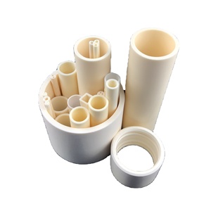 99% AL2O3ปลอกหุ้มฉนวนกันความร้อนทนต่ออุณหภูมิสูงอลูมินาเซรามิก - Product Image 1