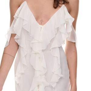 Clothing Manufacturer High Quality Summer Beach Dress Sexy <b>Spaghetti</b> <b>Strap</b> Slim Waist Maxi Summer White Dress Formal Dress - Product Image 4