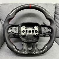 Volant de voiture en gros pour Dodge Charger SRT 2015-2020, personnalisé en fibre de carbone