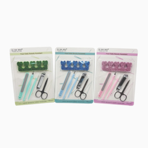 Commercio all'ingrosso professionale per unghie salone di bellezza a bassa quantità di personalizzazione Private Label Nail tool <span class=keywords><strong>Set</strong></span> per <span class=keywords><strong>Manicure</strong></span> <span class=keywords><strong>Pedicure</strong></span> - Product Image 5