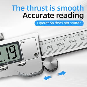 Thước cặp đo điện tử 0-200mm 0-300mm thước cặp kỹ thuật số Hợp kim kẽm độ chính xác cao thước cặp 0-150mm - Product Image 4