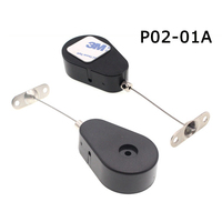 Boîtier de sécurité antivol rétractable pour télécommande de téléphone portable, avec câble ovale anti-vol