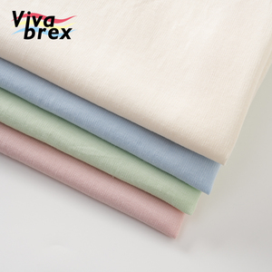 135gsm Kết cấu vải đồng bằng cho mùa xuân mùa hè Dresses phù hợp với 65% Cotton 25% Rayon 10% nylon mềm treo lên chống tĩnh điện cho hàng may mặc - Product Image 3