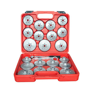 Oil Filter Wrench Set 23 Pc Metric Socket For Home Auto Repair High Quality Carbon Steel - Product Image 3