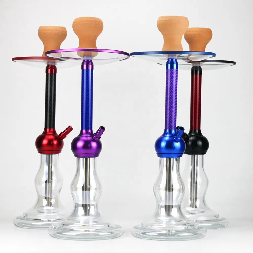 새로운 디자인 물 담뱃대 shisha 핫 세일 유리 물 담뱃대 싼 물 담뱃대