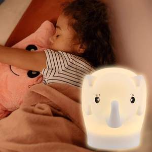 Soft Silicone Cute Elephant LED Night Light <strong>Children</strong> Kids Nursery <strong>Lamp</strong> for <strong>Bedroom</strong> Safe Gentle Lighting Gift Idea for <strong>Childrens</strong> - Product Image 3