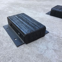 Protection du quai de chargement Pare-chocs en caoutchouc Horizon Laminated Rubber Fender Dock Leveler Bumper for Truck Warehouse Docking Safe