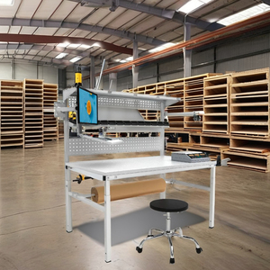 Table d'emballage durable en acier W1500mm pour entrepôt pour bancs de travail du bois Emballage et expédition - Product Image 4