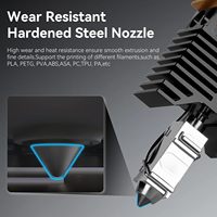 ThxPrint Pengganti Kepala Cetak Ekstruder Suhu Tinggi & Pemanasan Cepat U1 Hotend Keramik Kompatibel dengan Printer 3D Snapmaker U1