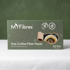Papier filtre à café jetable écologique de qualité supérieure, naturel, très vendu, qualité alimentaire, en forme de cône, à usage unique. - Product Image 1
