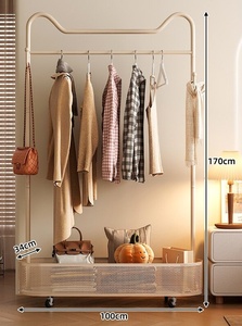 Porte-vêtements sur pied avec design <span class=keywords><strong>oreilles</strong></span> de <span class=keywords><strong>chat</strong></span>, nouveau rangement de vêtements domestique, support de rangement pour armoire - Product Image 5
