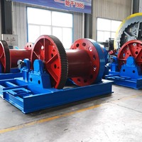 Treuil de mine pour l'extraction d'or, capacité 10T 600m, frein à disque hydraulique personnalisable, moteur 22KW 380V, certifié CE