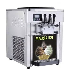 818T Automatic soft ice cream machine wholesale price ice cream maker
