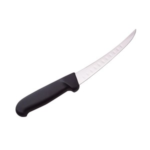 6 Inch Hẹp <span class=keywords><strong>Granton</strong></span> Boning Dao Với Cong Lưỡi Thép Không Gỉ Và PP Xử Lý Biểu Tượng Tùy Chỉnh Cho Nhà Bếp Cắt - Product Image 3