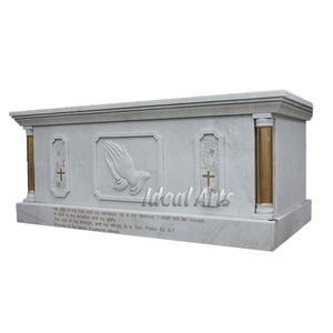 Altare Cattolico in Pietra Antica Personalizzato, Nuovo Design, Tavolo Altare in Marmo per Sacrifizi - Product Image 1