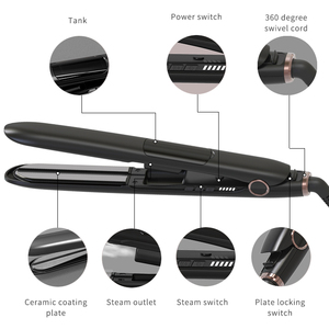 <span class=keywords><strong>Plancha</strong></span> <span class=keywords><strong>de</strong></span> pelo profesional <span class=keywords><strong>de</strong></span> <span class=keywords><strong>vapor</strong></span> vaina Lisseur un Vapeur <span class=keywords><strong>Steampod</strong></span>/ - Product Image 3