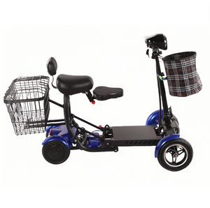 Pneu solide 3 vitesses <span class=keywords><strong>moteur</strong></span> puissant 8 pouces Mini 500w énergie verte personnes âgées pliant <span class=keywords><strong>Handicap</strong></span> Scooter électrique <span class=keywords><strong>vélo</strong></span> - Product Image 2