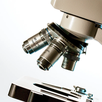 Objectif de microscope SCIEDU 4X 10X 20X 40X 100X Plan achromatique correcté à l'infini pour laboratoire biologique Inspection industrielle