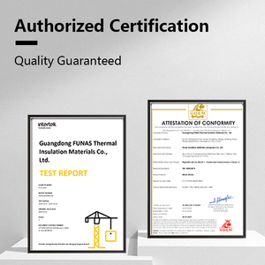 Tablero de aislamiento Funas High Strength 300kPa XPS-50mm de espesor, conductividad térmica 0.034 W/mK, aplicación de techo y pared - Product Image 3