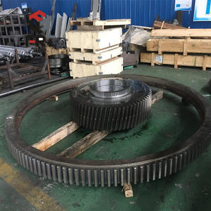 Engrenages et couronnes d'engrenage en acier de haute précision à profil hélicoïdal, forgés et taillés, pour la fabrication par les fabricants d'engrenages à profil droit - Product Image 1