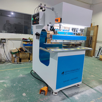 Nouvelle machine de soudage pneumatique à membrane PVC haute fréquence HUASHIDA 12KW 27,12 MHz - 3P 380V, zone de soudage rotative 50x1050mm