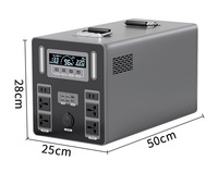 Centrale Électrique Portable Extérieure à Onde Sinusoïdale Pure, Haute Puissance, Lithium-Ion, Grande Capacité, pour Camping et Urgences (Vente en Gros)
