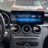 2,8 GHz Android 13 GPS WiFi LTE para CarPlay pantalla táctil LCD Auto Radio para mercedes-benz CLS Clase C 2015-2019 DSP USB