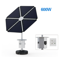 Contrôleur de charge solaire MPPT OEM en silicium monocristallin pour système de montage au sol domestique, compatible batteries lithium-ion