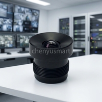 Objectif CCTV 5mm F2.0 FOV 60 Degrés Monture M12 S TTL 14mm 1G4P 5mm
