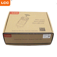 Télécommande industrielle sans fil Q400 LCC crane étanche pour grue radio à joystick