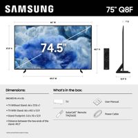 Téléviseur Hisense à bas prix, 4K Android, téléviseurs QLED Samsung, 75, 65, 85 pouces, Smart TV