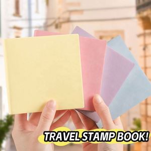 Customizable Portable Mini <b>Smart</b> Notepad PU Leather Cover Paper Material 80 Sheets Macaroon Color System Features Custom Inner - Product Image 2