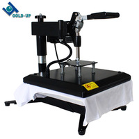 Máquina de Impresión por Sublimación Manual con Prensa de Calor, 110/220V, Certificación CE SGS, Área de 380x380mm, Multicolor, Fácil de Operar, para Productos Planos