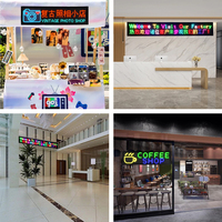 Desplazamiento Led Sign Program Display Digital Sign Message Board para negocios Banner personalizado Word Light Pantalla LED para publicidad