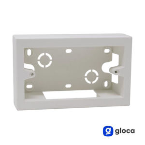 Scatola di Montaggio Esterna Universale Gloca 4P in Plastica Rigida per Protezione Cavi Elettrici - Product Image 3