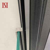 Fenêtre à battant minimaliste insonorisée de marque supérieure, à ouverture intérieure, avec verre trempé Low-E et cadre en alliage d'aluminium, niveau 5 extérieur
