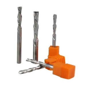 <span class=keywords><strong>Fresa</strong></span> espiral de carburo de 3.175mm y 2 filos para router CNC, herramienta para corte de madera - Product Image 3