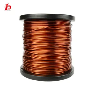 EIW kawat aluminium berenamel, kawat aluminium 180H kelas EI/AIW untuk Motor AWG 10 11 12 2.67mm 2.38mm 2.13mm