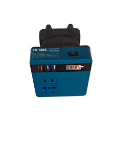 Convertisseur d'énergie à batterie lithium 18-21V DC/AC, quatre sorties 50/60Hz, usage domestique et industriel, haute efficacité 85%, multi-interface - Product Image 5