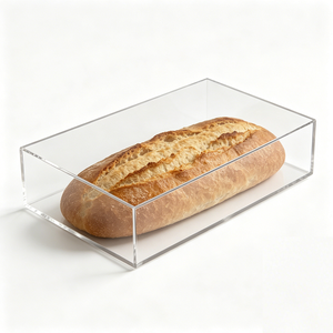 Kişiselleştirilmiş Renkli Judaika Akrilik Lucite Matza Kutusu Kare Matzalar İçin, Akrilik Lucite Tepsi Yahudi Hediyesi Kurabiye İçin - Product Image 1