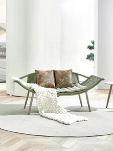 Nueva silla <span class=keywords><strong>hamaca</strong></span> columpio macramé muebles de exterior y sala de estar asiento individual <span class=keywords><strong>dos</strong></span> asientos tres asientos columpio silla Parque columpio artículos - Product Image 2