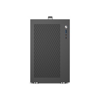 Wholesale Portable Mid Tower Gaming Computer PC Case Cabinet Aluminum Micro ATX Mini ITX Glass Side Panel Desk Cases & Towers