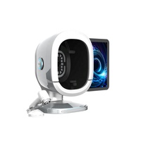 Analizador de Piel y Cabello 2 en 1, Dispositivo de Análisis Facial y del Cuero Cabelludo con Tecnología IA, Material ABS, Herramienta Portátil para el Cuidado de la Piel