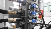 Nouvelle conception Presse hydraulique pour aluminium de 500 tonnes Matériel lourd Chariot à roues